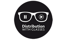 Logo distribution with glasses siciliambiente